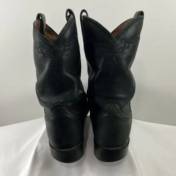 Ariat Men’s Black Leather Work Boots - Picture 9 of 14
